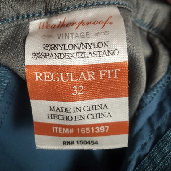 Weatherproof Vintage Men's Blue Shorts. 32R - Picture 6 of 10